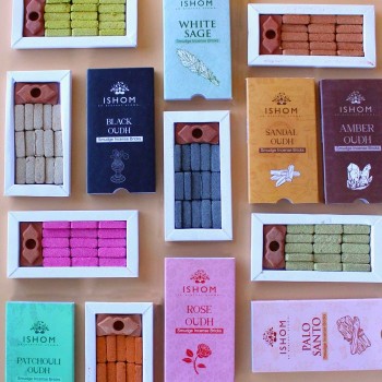 Natūralūs smilkalai ir laikiklis - Rose Wood