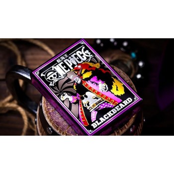 Žaidimo kortos Blackbeard One Piece