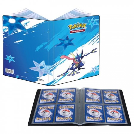 Greninja 4 kišenių albumas Pokémon kortelėms Ultra Pro