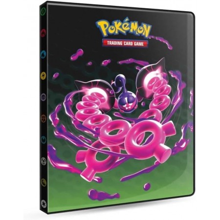 Scarlet and Violet Shrouded Fable 4 kišenių albumas Pokémon kortelėms Ultra Pro