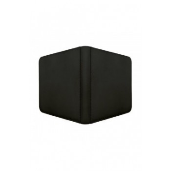 „Vivid“ 12 skyrelių užsegamas PRO albumas kortoms juodas Ultra Pro