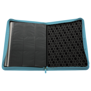 Elite Series Lucario 9 kišenių užtraukiamas segtuvas Pokémon kortelėms Ultra Pro