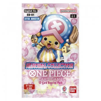 One Piece (EB 01) Memorial Collection Booster žaidimo pakuotė (12 kortų)