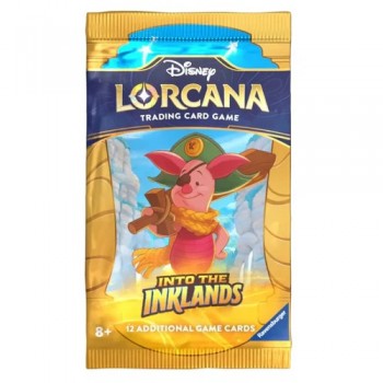 Disney Lorcana Into the Inklands Booster kortų papildymas (12 kortų) (anglų k.)