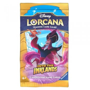 Disney Lorcana Into the Inklands Booster kortų papildymas (12 kortų) (anglų k.)