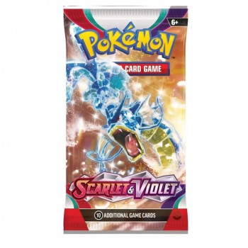 Pokémon Scarlet & Violet: Base Set Booster papildymas (10 kortų) (anglų k.)