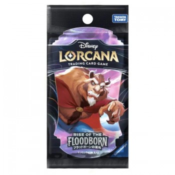 Disney Lorcana Rise of the Floodborn Booster kortų papildymas (6 kortos) (japonų k.)