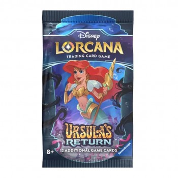 Disney Lorcana Ursula's Return Booster kortų papildymas (12 kortų) (anglų k.)