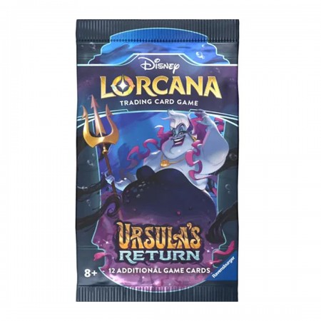 Disney Lorcana Ursula's Return Booster kortų papildymas (12 kortų) (anglų k.)