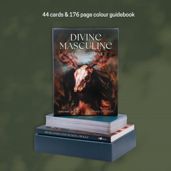 Divine Masculine Healing Oracle kortos Blue Angel