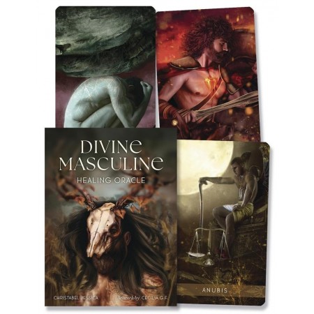 Divine Masculine Healing Oracle kortos Blue Angel
