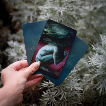 Divine Masculine Healing Oracle kortos Blue Angel