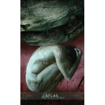 Divine Masculine Healing Oracle kortos Blue Angel