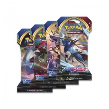 Pokemon Sword & Shield Sleeved Booster papildymas (10 kortų) (anglų k.)