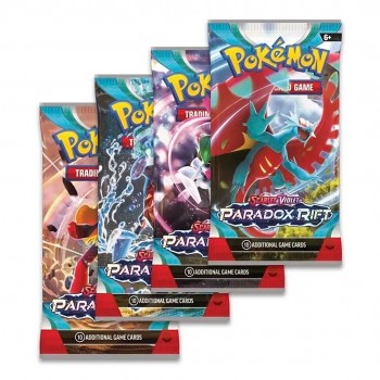 Pokemon Scarlet & Violet: Paradox Rift Sleeved Booster papildymas (10 kortų) (anglų k.)