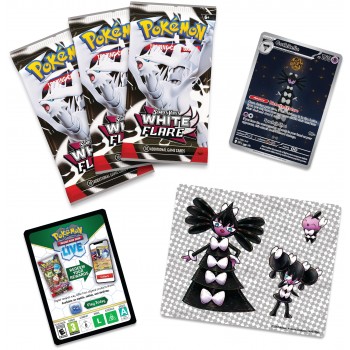 Pokemon Scarlet & Violet: White Flare (Gothitelle) Tech Sticker kolekcijos rinkinys (anglų k.)