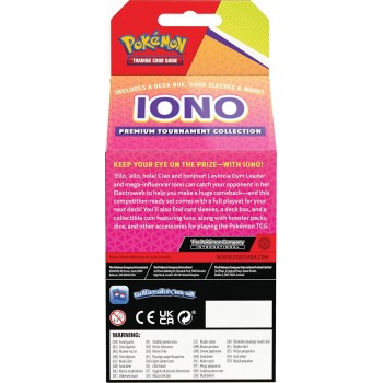 Pokémon Sword & Shield: Iono Premium Tournament rinkinys (anglų k.)