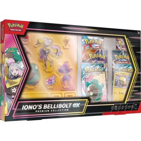 Pokémon Scarlet & Violet: Iono & Bellibolt ex Premium rinkinys (anglų k.)