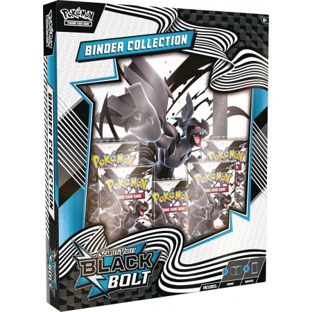 Pokemon Scarlet & Violet: Black Bolt Binder kolekcijos rinkinys (anglų k.)