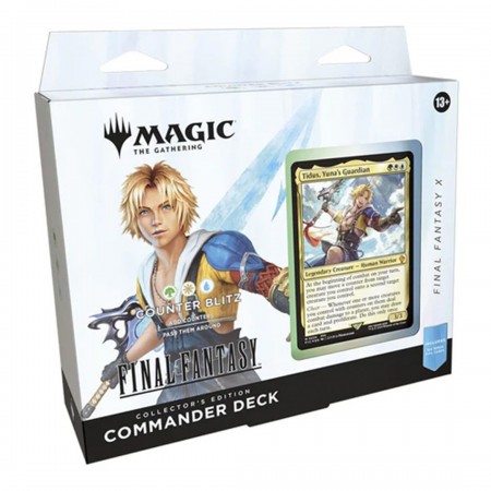 Magic The Gathering: Final Fantasy Counter Blitz Commander Deck kolekcinis leidimas (Final Fantasy X) (anglų k.)