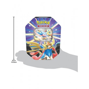 Pokemon Scarlet & Violet: Zacian ex Slashing Legends Skardinė dėžutė (4 Booster Pakuotės)