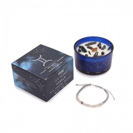 Zodiac Crystal žvakė su apyranke - Dvyniai Ancient Wisdom