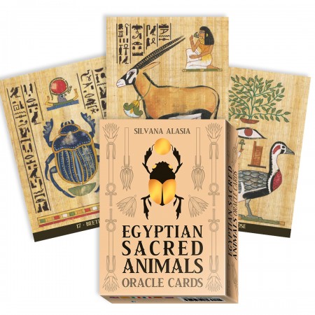Egyptian Sacred Animals Oracle kortos Lo Scarabeo Egyptian Sacred Animals Oracle kortos Lo Scarabeo
