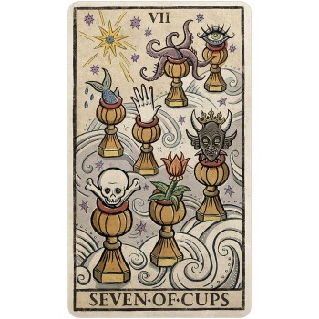 Trionfi Della Luna Taro kortos US Games Systems