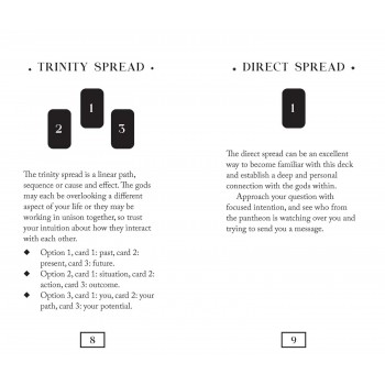 Mythos Taro kortos kišeninis leidimas metalinėje dėžutėje Rockpool Publishing