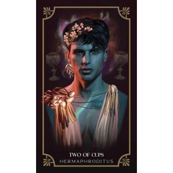 Mythos Taro kortos kišeninis leidimas metalinėje dėžutėje Rockpool Publishing