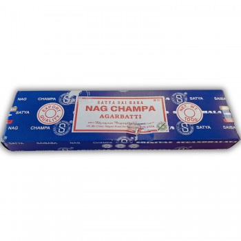 Kosmetinis defektas Nag Champa smilkalai 100g Satya