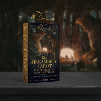 M.K.Čiurlionis: taro kortos „Vizijos iš debesų karalysčių“ + knygelė 7 kalbomis