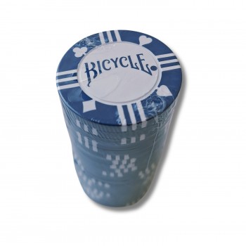 Pokerio žetonai 20 vnt. (Mėlynos sp.) Bicycle