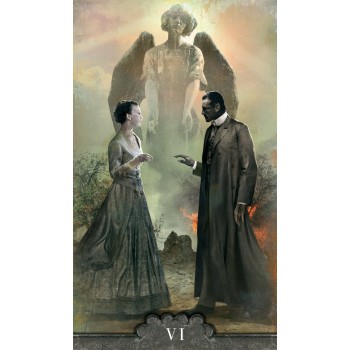 Kosmetinis defektas Tarot V kortos Lo Scarabeo