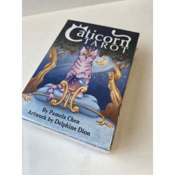 Kosmetinis defektas Caticorn Taro kortos US Games Systems