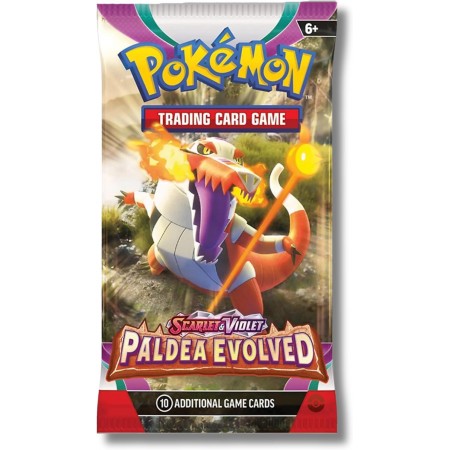 Pokemon Scarlet & Violet: Paldea Evolved Booster papildymas (10)