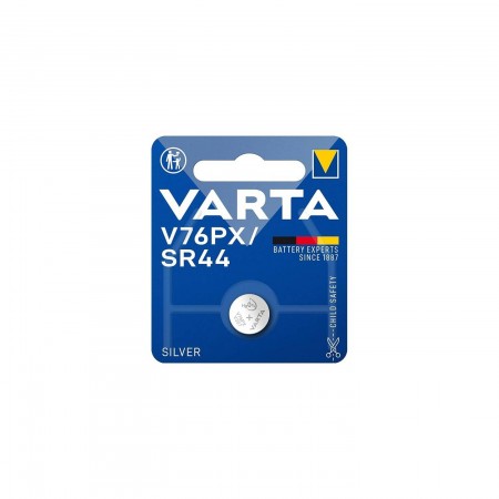 Varta V76PX / SR44 sidabro oksido baterija 1 vnt. Varta V76PX / SR44 sidabro oksido baterija 1 vnt.