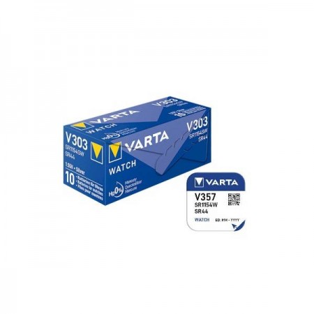 Varta 303 (SR1154SW) sidabro oksido baterijos 10 vnt.