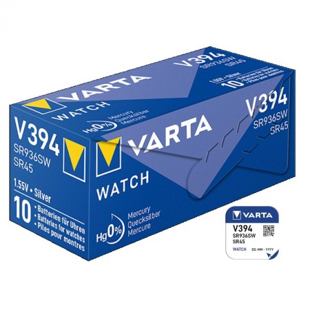 Varta 394 (SR936SW) baterijos 10 vnt.