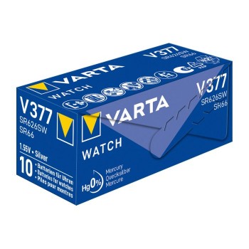 Varta 377 (SR626SW) SR66 baterijos 10 vnt.