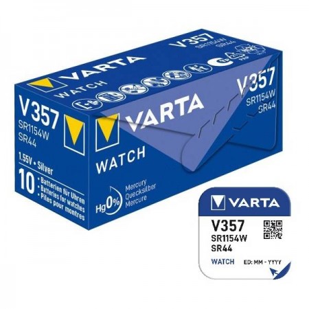 Varta 357 (SR1154W) SR44 baterijos 10 vnt.
