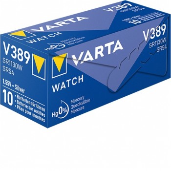 Varta 389 (SR1130W) SR54 baterijos 10 vnt.