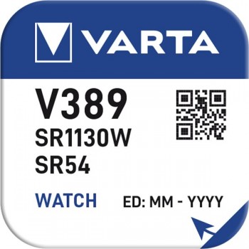 Varta 389 (SR1130W) SR54 baterijos 10 vnt.