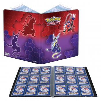 Koraidon & Miraidon 9 kišenių albumas Pokémon kortelėms Ultra Pro