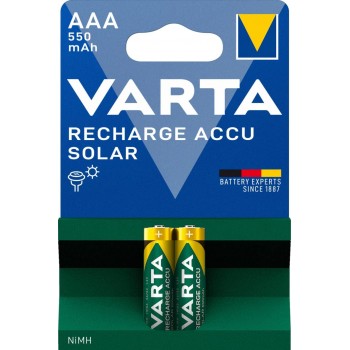 Varta Recharge Accu Solar AAA 550 mAh (56733) baterijos 2 vnt.