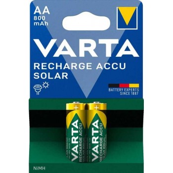 Varta Recharge Accu Solar AA 800 mAh (56736) baterijos 2 vnt. Varta Recharge Accu Solar AA 800 mAh (56736) baterijos 2 vnt.