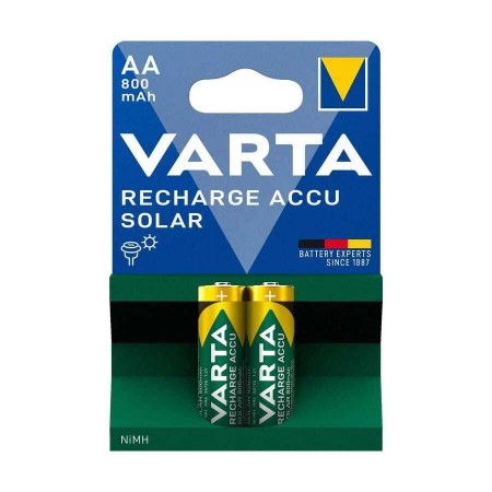 Varta Recharge Accu Solar AA 800 mAh (56736) baterijos 2 vnt. Varta Recharge Accu Solar AA 800 mAh (56736) baterijos 2 vnt.