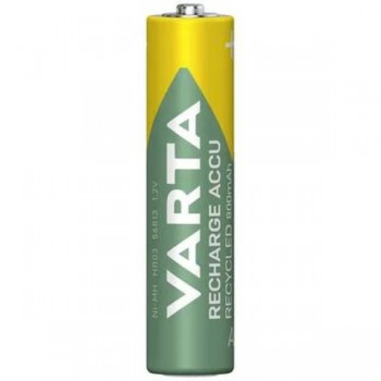 Varta Recharge Accu Recycled AAA 800 mAh (56813) baterijos 2 vnt. Varta Recharge Accu Recycled AAA 800 mAh (56813) baterijos 2 vnt.