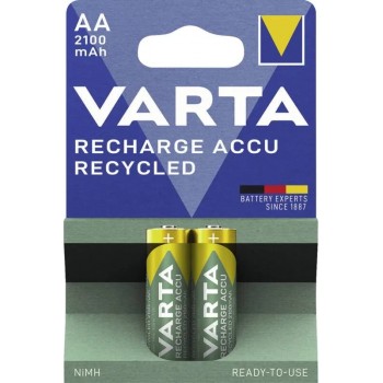 Varta Recharge Accu Recycled AA 2100 mAh (56816) baterijos 2 vnt.