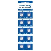 EverActive AG13/ LR1154/ LR44 šarminės baterijos 10 vnt.